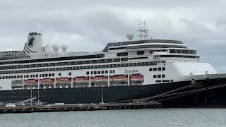 ZAANDAM Cruise Ship at Pier 3032 San Francisco CA Tue April 23 2024 On its way to Vancouver [upl. by Tnecnivleahcim]