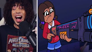 FNAF Fan Reacts To All 5am At Freddys Videos By Piemations [upl. by Perron]