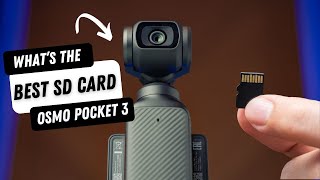 The BEST Micro SD CARDS for the DJI OSMO POCKET 3 [upl. by Rola]