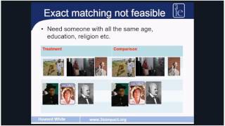 Impact evaluation webinar 7  Quasiexperimental design and methods [upl. by Eerehs]