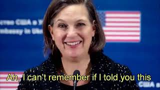 Nuland Pyatt Leaked Call Washington Planning the Coup and the New Government in Kiev quotFck the EUquot [upl. by Hayalat]