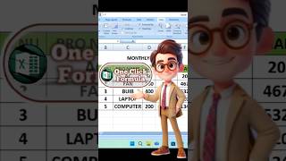 Topic46 O C Formula exceltips ytshorts trandingshorts [upl. by Leva449]