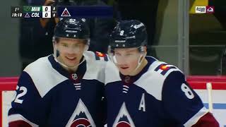 Artturi Lehkonen 10 vs Minnesota [upl. by Laidlaw]