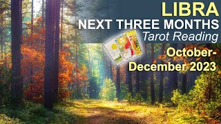 LIBRA NEXT THREE MONTHS Tarot Reading quotYOURE GETTING YOUR WISH VICTORY amp A REBALANCE LIBRAquot [upl. by Enelym]