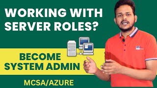 How To Install ADDS Roles Step By Step In Hindi  MCSA System Admin Full Course In Hindi [upl. by Fernas]