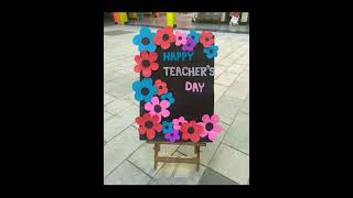 Teacher day decor for class ideas decortion for teachers day youtubeshort varialshort [upl. by Ainaznat668]