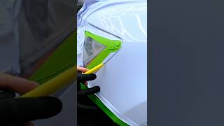 How to wrap fenders on Audi Q5Material Avery Dennison Cloudy Blue [upl. by Eclud]