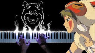 Princess Mononoke Theme  Solo Piano [upl. by Yspyg688]