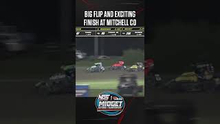 Exciting moments from Mitchell County 2023 USAC National Midgets [upl. by Almena]