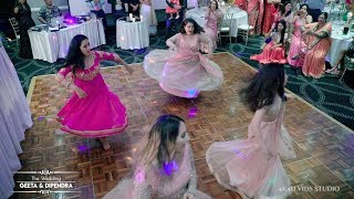 Bridesmaids Dance in Wedding Reception  Bollywood Mix  Wedding Reception In Sydney [upl. by Colis]