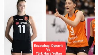 ECZACIBAŞI DYNAVIT 30 Türk Hava Yolları Turkish League  WOMENS VOLLEYBALL SET 1 [upl. by Leizar]