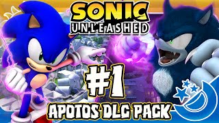 Sonic Unleashed DLC  Part 1 Apotos Adventure Pack COMPLETE 1440p [upl. by Nerty]