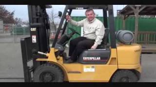 Part 3 Counterbalanced Forklift Preuse Inspection [upl. by Desdee]