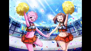 MY HERO ONES JUSTICE 2 beauty mina vs beauty cheerleader ochako [upl. by Teresita]