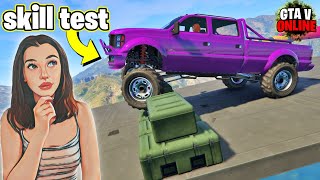 SKILL TEST terenówką  mapka zbyt łatwa żeby ją przejść do końca ► GTA 5 ONLINE ◄ 459 [upl. by Ihcalam]