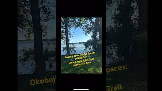 Okoboji IA Public Spaces lake nature water boat fishing running bike walking outdoors fyp [upl. by Nevuer36]