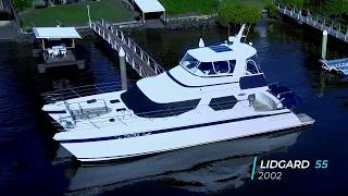 2002 Lidgard 55 Power Catamaran quotWhite Spiritquot  For Sale with Multihull Solutions [upl. by Suirauqram50]