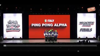 Ping Pong Alpha  Italy  Silver Medalist MegaCrew Div  2024 World Hip Hop Dance Championship [upl. by Serge588]