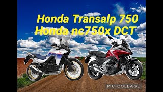 HONDA TRANSALP amp HONDA NC750 DCT 2021 2023 [upl. by Aeuhsoj]