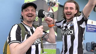 Newcastle Fans TV vs Newcastle United YouTubers amp journalists charity match [upl. by Shenan112]