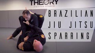 Sparring Can A 47 Year Old Black Belt Win  20 Minutes of BJJ RollingGrappling [upl. by Player268]