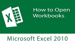 Excel How to Open Workbooks  View Multiple Workbook at same time [upl. by Ragde]