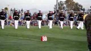 USMC Silent Drill Platoon 1 Mistake plus recovery [upl. by Anal]