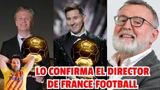 OFICIAL ¡ACABAN DE ANUNCIAR EL GANADOR DEL BALÓN DE ORO 2023 [upl. by Mini]