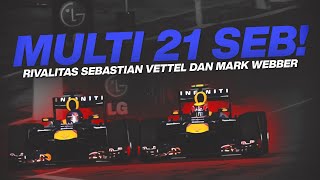 RIVALITAS F1 SEBASTIAN VETTEL DAN MARK WEBBER [upl. by Mcroberts593]