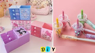 🌷Stationery  How to make stationery supplies at home  DIY handmade stationery easy crafts [upl. by Lotti320]