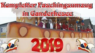 Kompletter Faschingsumzug Ganderkesee 2019  1080p HD [upl. by Maurie491]