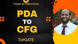 PDA to CFG conversion  PDA and CFG Equivalence  Pushdown Automata  Automata Theory  TOC [upl. by Clayborne]