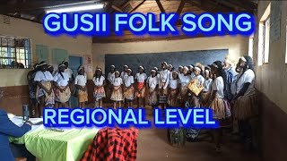 Kisii Folk Song  STP at County level [upl. by Ellesig]