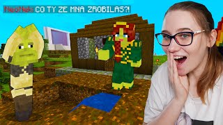 FIONA TROLL na CHŁOPAKU w Minecraft zamieniłam go w shreka [upl. by Artemisa860]