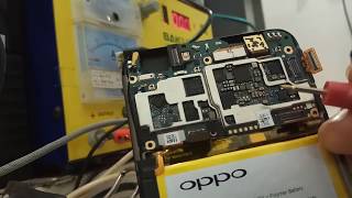 Oppo A57 matot jalur lampu lcd light lcd putus [upl. by Dennet]