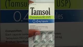 Tamsol 04mg Capsule Uses in Urdu Tamsol Capsule 04mg Uses Tamsulosin HCl Tamsol Capsule 04mg [upl. by Elahcar]