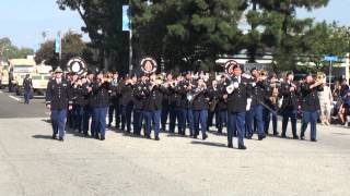 300th Army Band  2012 Pomona Christmas Parade [upl. by Halle]