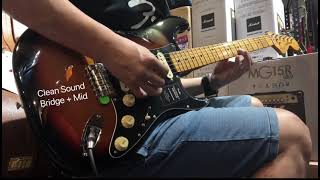 Fender Vintera II 70s Stratocaster Electric Guitar Maple FB 3Tone Sunburst Sound Demo [upl. by Yrmac]