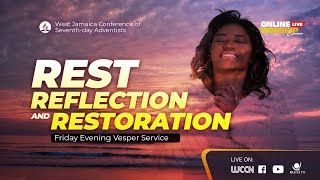 quotRest Reflection and Restorationquot  Friday Evening Vesper Service  Jan 5 2024 [upl. by Anauj]