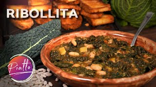 RIBOLLITA TOSCANA  Autentica e Ruspante  Zuppa Toscana con Cavolo Nero [upl. by Teerprug]