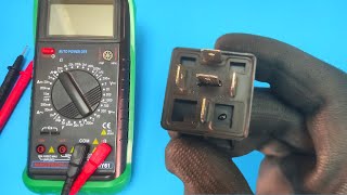 How To Test A Relay With A Multimeter In One Minute [upl. by Lorine924]