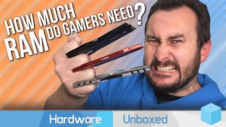 How Much RAM Do Gamers Need 16GB vs 32GB vs 64GB [upl. by Nevaed]