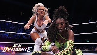 Did Queen Aminata earn an AEW Women’s World Title opportunity vs Mariah May  91124 AEW Dynamite [upl. by Orecul]