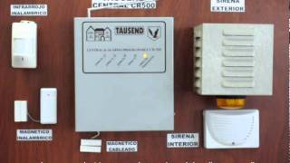 Alarmas TAUSEND CR500 Borrar yo Enseñar Controles Remotos [upl. by Rhoads820]