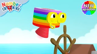 Sail the Seven Seas  S7 E9  Learn Times Tables  Numberblocks [upl. by Terrence]