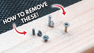 How To Remove Stripped Screws Broken Screw Heads And Nails  12 Different Ways DIY Tips And Tricks [upl. by Zandt695]