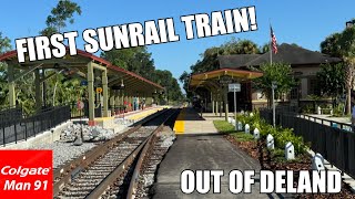 DeLand SunRail Opening Day [upl. by Pinkerton184]