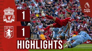 HIGHLIGHTS Liverpool 11 Aston Villa  FIRMINO scores late on emotional farewell [upl. by Axe]