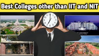 Top Engineering Colleges Other Than IITs amp Nits  placements Wise  Nirf Ranking  2024 [upl. by Goggin395]