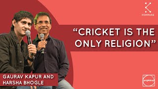 quotCricket Is The Only Religionquot  Gaurav Kapur and Harsha Bhogle  Spoken Mumbai 2020 [upl. by Derby601]